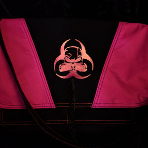 Biohazard Pink Messenger Bag