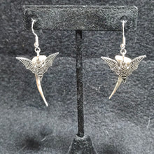 Load image into Gallery viewer, Rabbit bone earrings
